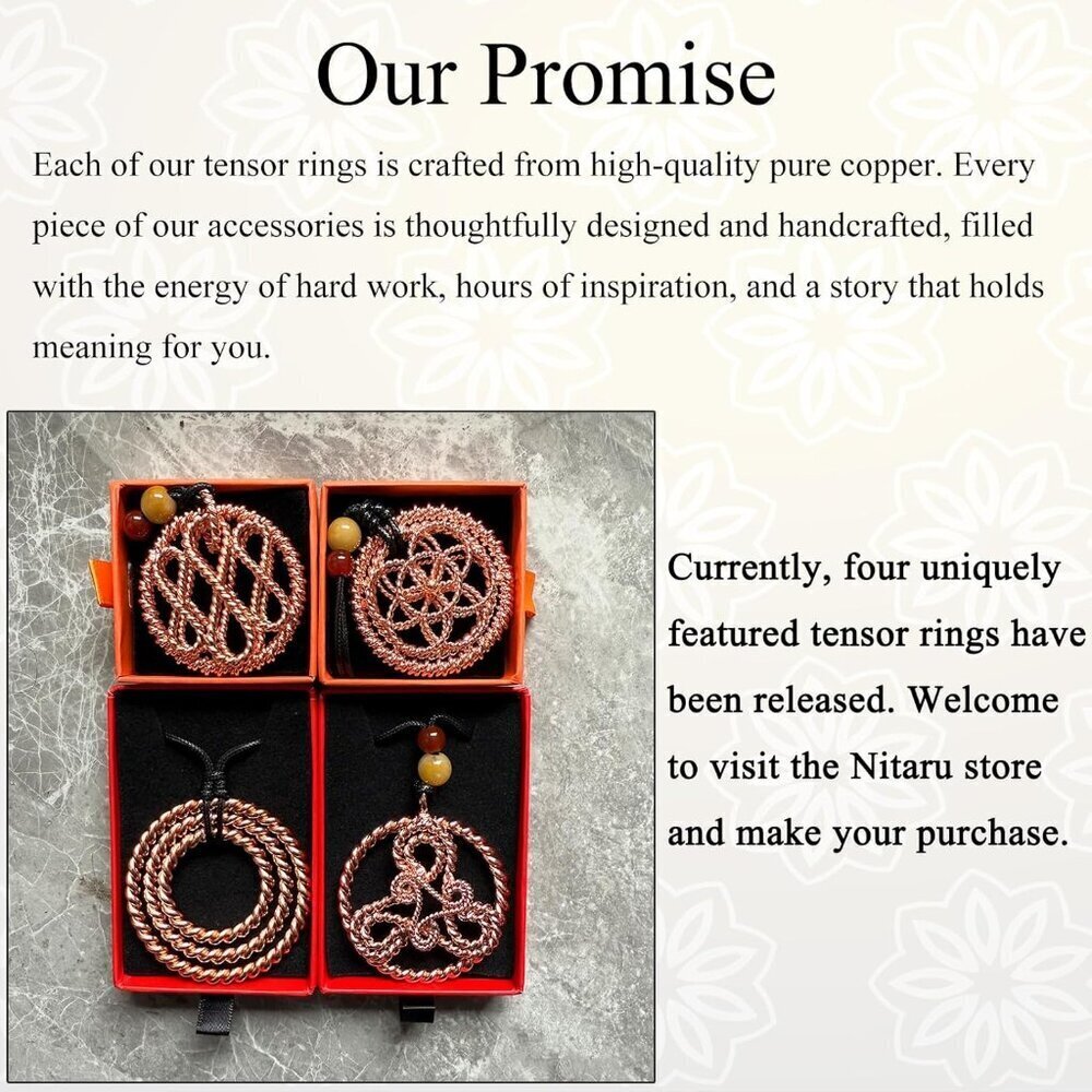 Copper Pendant Necklace Sacred Geometry Energy Sphere Red Agate Jasper Balance - Picture 6 of 7